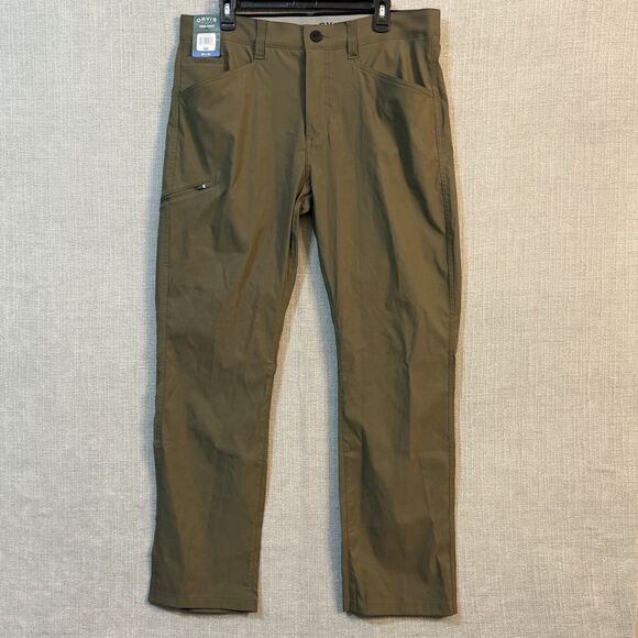 Orvis Other - Orvis Trek Pant Men 36x32 Kalamata Water Repellent Outdoor Hiking Stretch